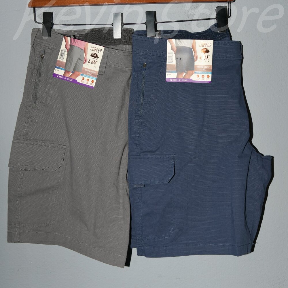 2 pairs Copper & Oak Men's Cargo‎ Shorts. Price is for 2
